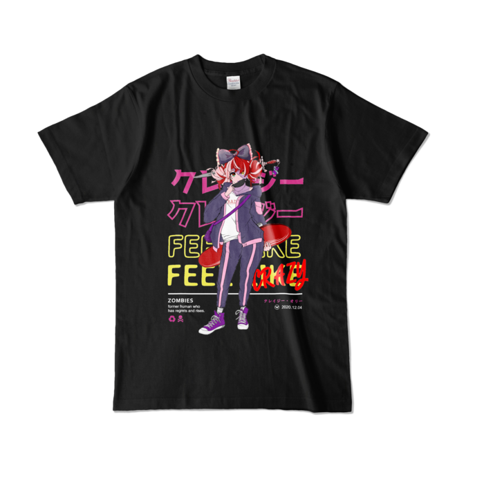カラーTシャツ - L - ブラック (濃色)