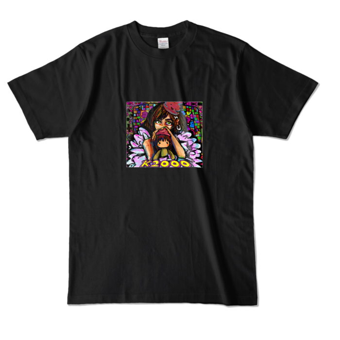 カラーTシャツ - L - ブラック (濃色)