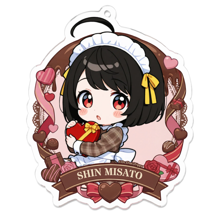 アクリルキーホルダー - 70 x 70 (mm)