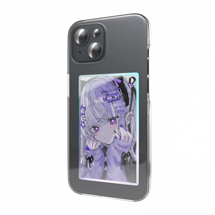 オーロラスマホステッカー - 縦