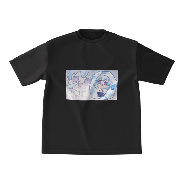 ビッグシルエットTシャツ - M -【黒】