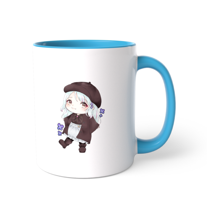 ツートンカラーマグカップ - 直径 8.2cm / 高さ 9.5cm