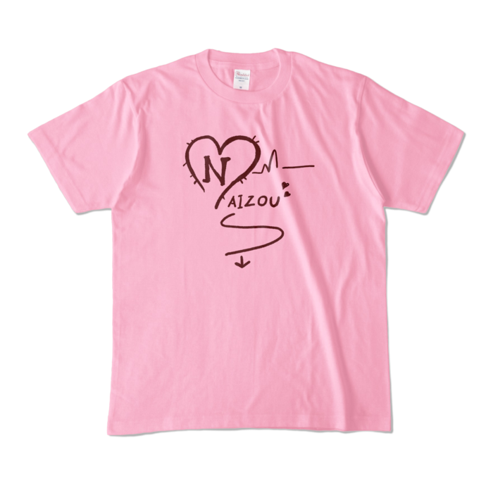 カラーTシャツ - M - ピーチ (淡色)