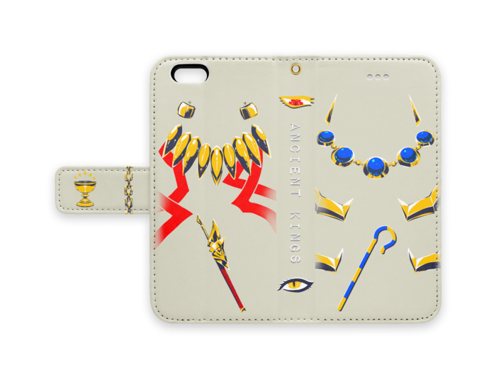 手帳型iPhoneケース - iPhone6 - ストラップ穴 あり