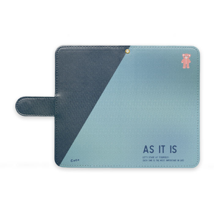 手帳型Androidケース - M - ストラップ穴 あり