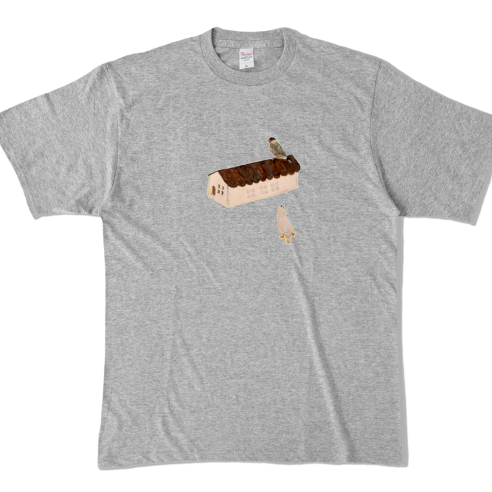 カラーTシャツ - XL - 杢グレー (濃色)