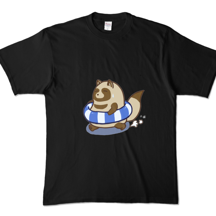 カラーTシャツ - XL - ブラック (濃色)