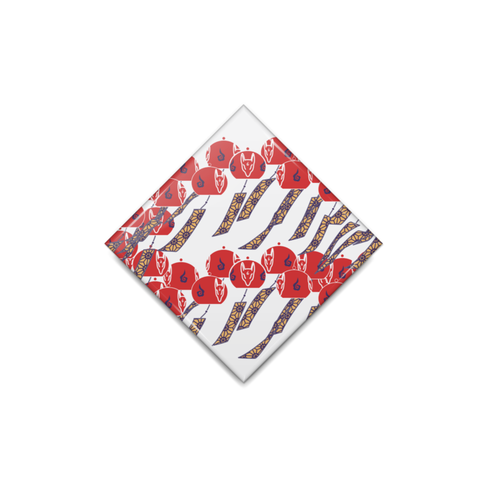 缶バッジ - ひし形40mm