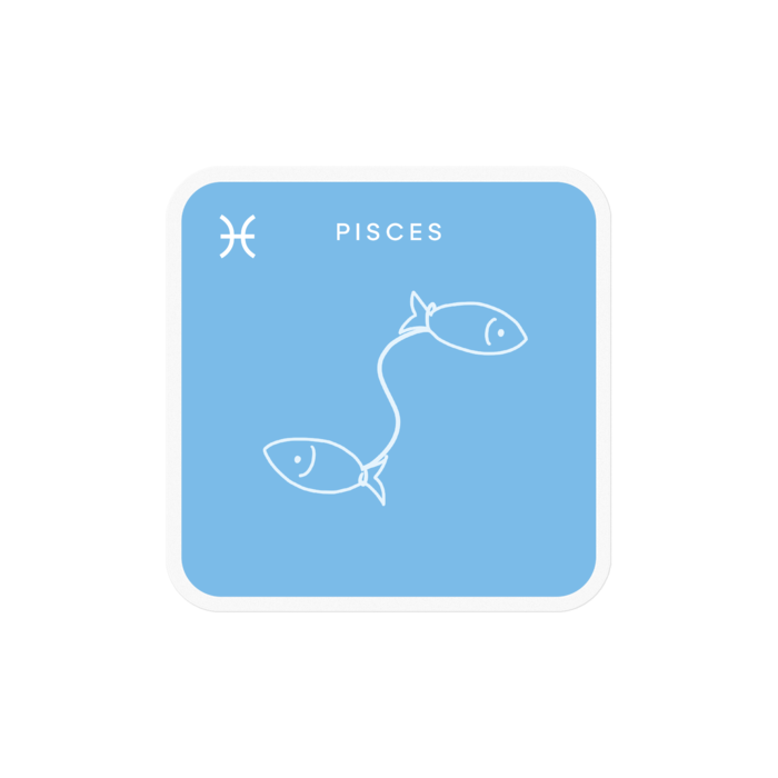 魚座 ステッカー