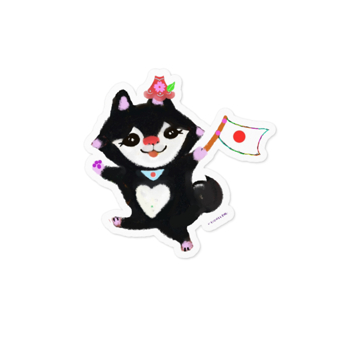 ステッカー - 100 x 100 (mm)