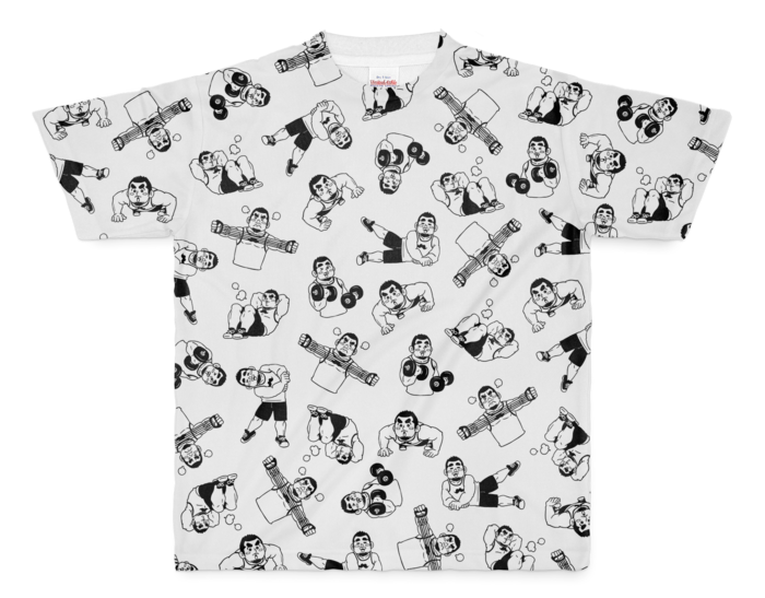 フルグラフィックTシャツ - M - 両面印刷
