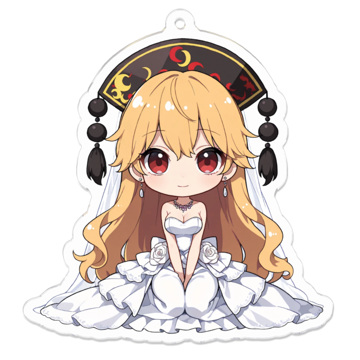 アクリルキーホルダー - 70 x 70 (mm)(キャラのみ)