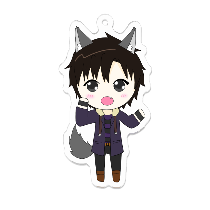 アクリルキーホルダー - 70 x 70 (mm)