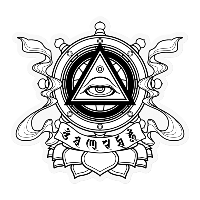 ステッカー - 100 x 100 (mm)