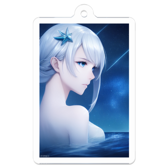 海の姫「いつか」 - 50 x 50 (mm)