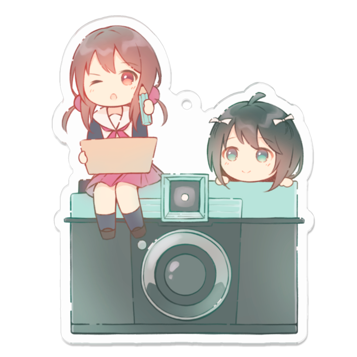 アクリルキーホルダー - 70 x 70 (mm)