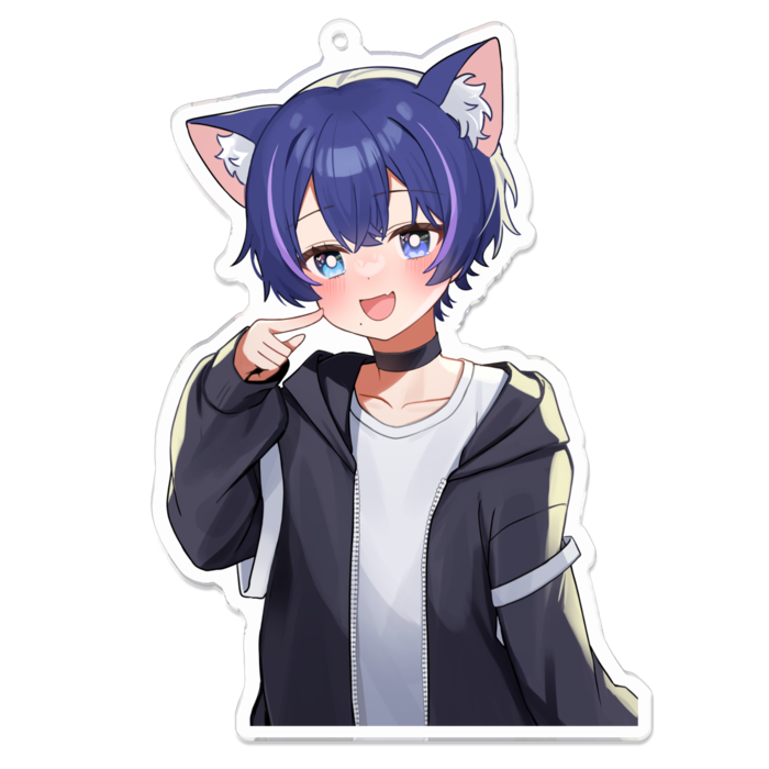 アクリルキーホルダー - 100 x 100 (mm)