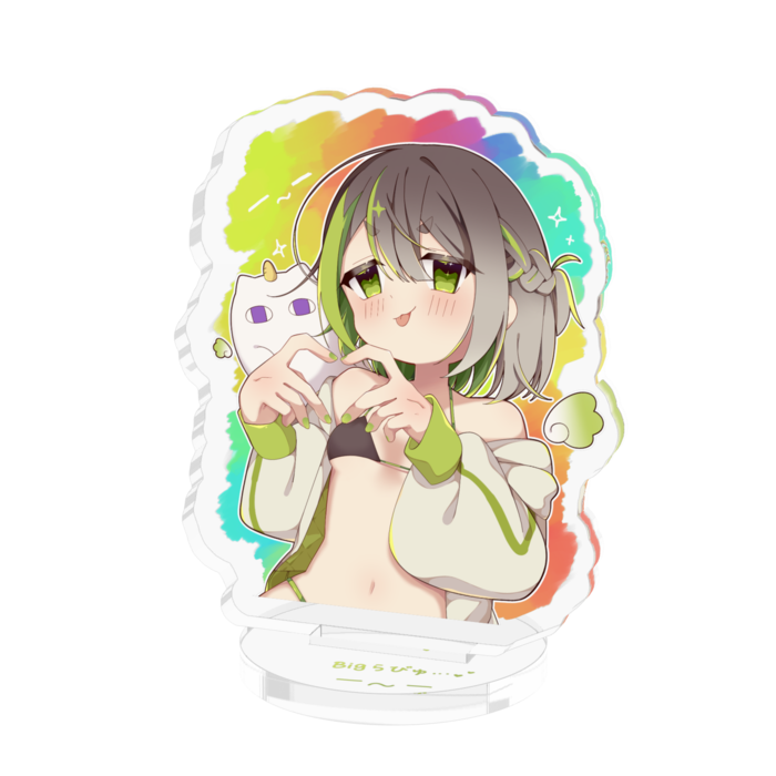 のばんアクリルフィギュア - 50x50mm