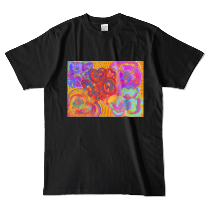 カラーTシャツ - L - ブラック (濃色)