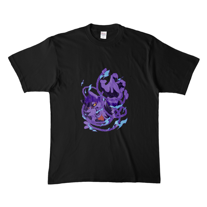 カラーTシャツ(濃色) - XL - ブラック