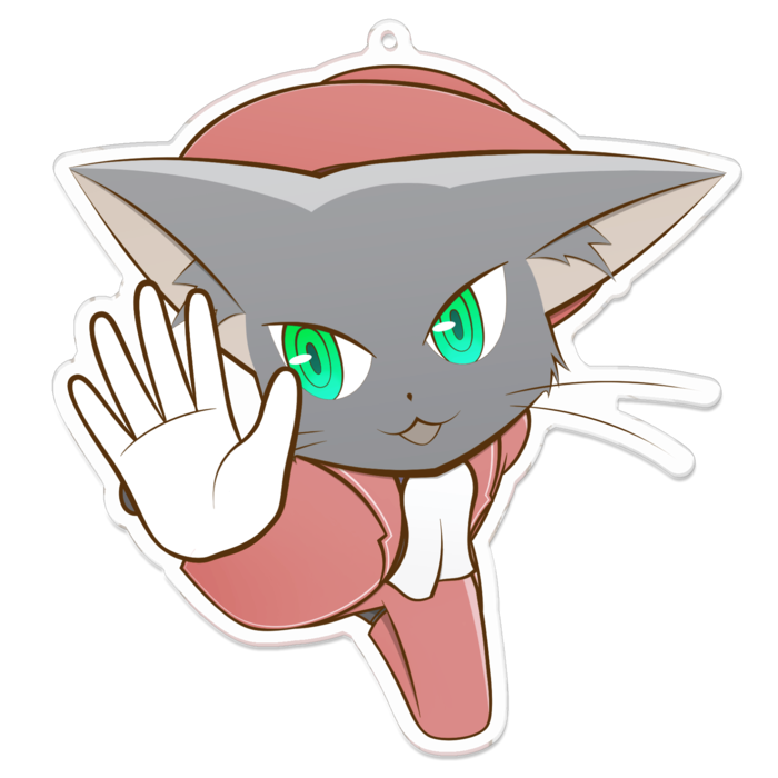 巨大な見上げるカルくん(約100㎜)