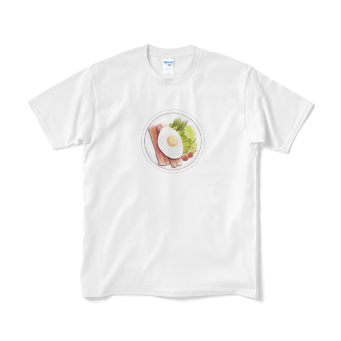 Tシャツ短納期 白色 M