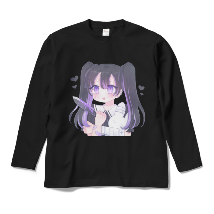 ロングスリーブTシャツ - M - ブラック