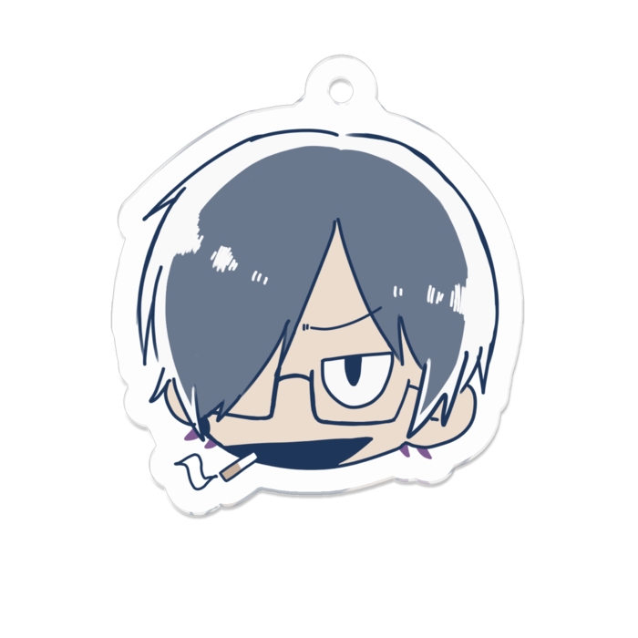 全9種 鬱くんキーホルダー Zariganirando Booth