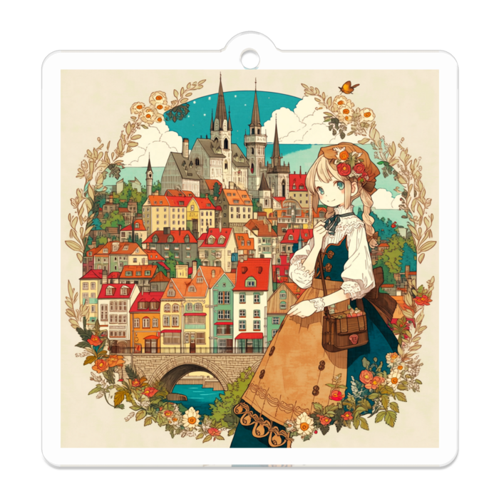 アクリルキーホルダー - W50 × 50mm 以内
