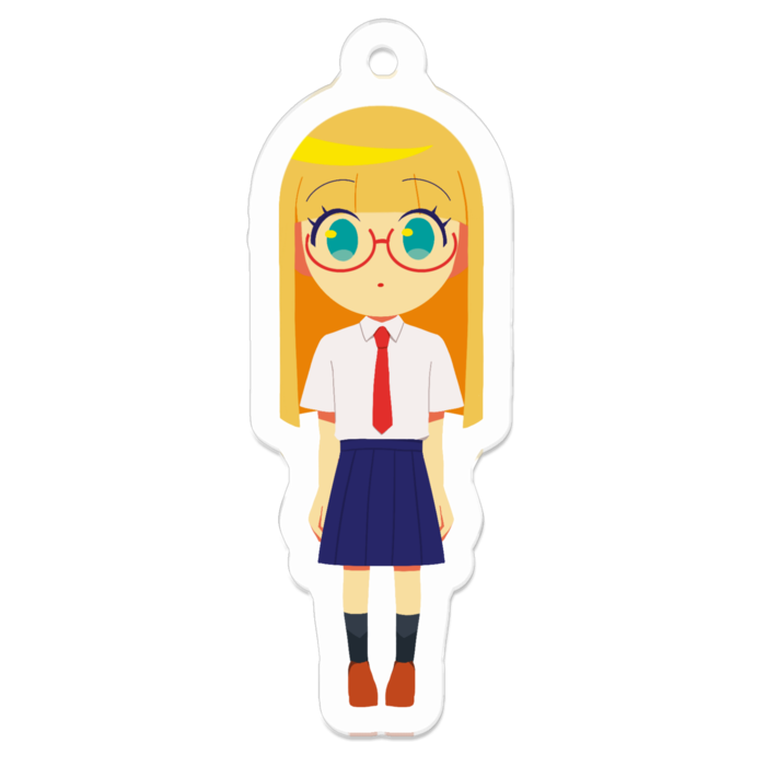 アクリルキーホルダー(コーティング) - 50 x 50 (mm)