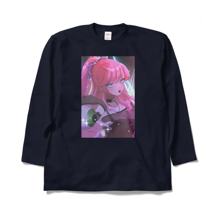 ロングスリーブTシャツ - XL - ネイビー