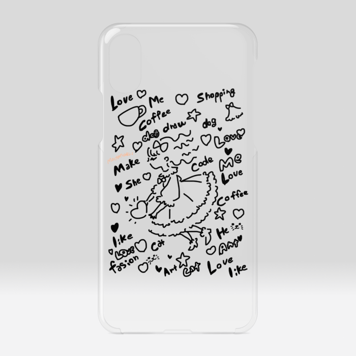 クリアiPhoneケース - iPhone X / XS