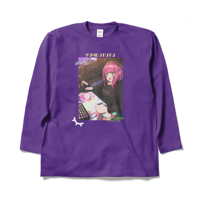 ロングスリーブTシャツ - XL - パープル