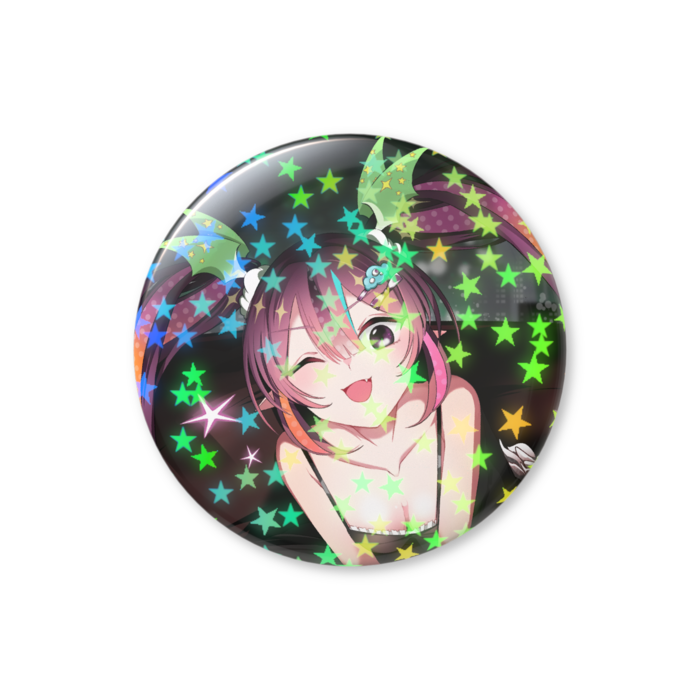 ホログラム缶バッジ - 25mm