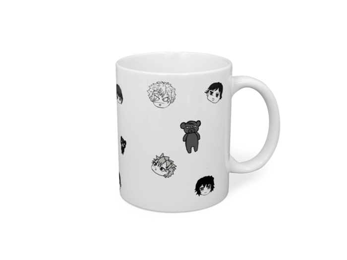 マグカップ - 直径 8 cm / 高さ 9.5 cm