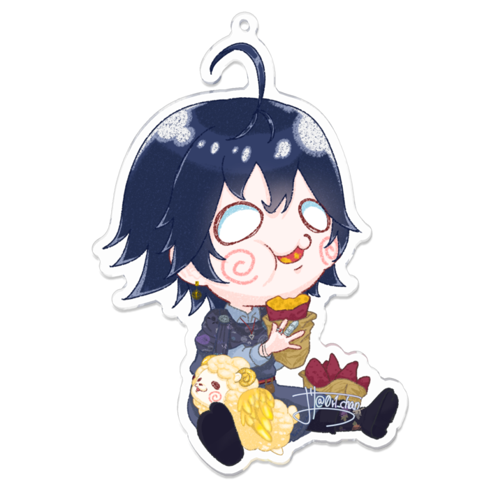 アクリルキーホルダー - 100 x 100 (mm)