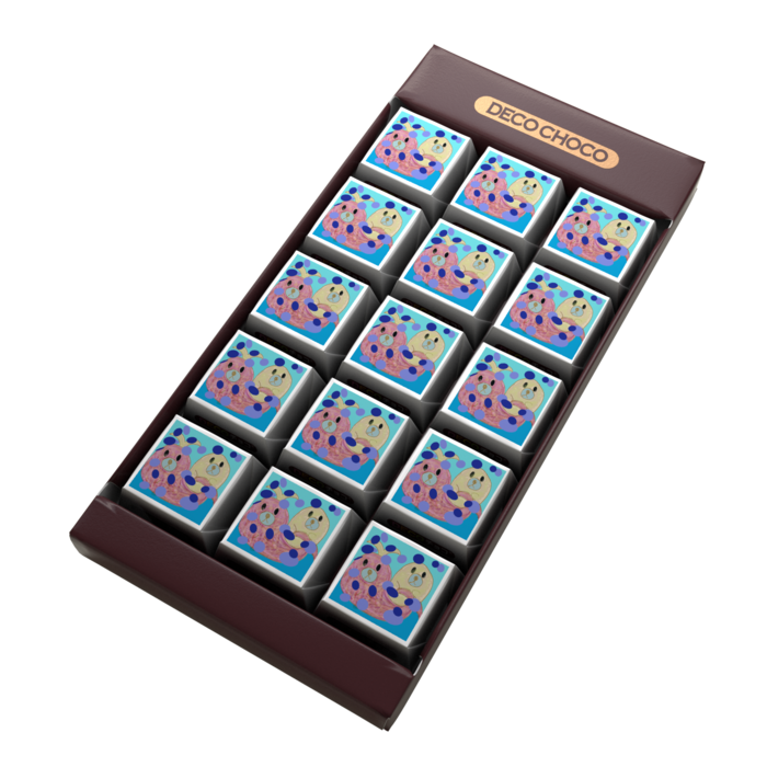 DECOチョコ - 全て同様のデザイン