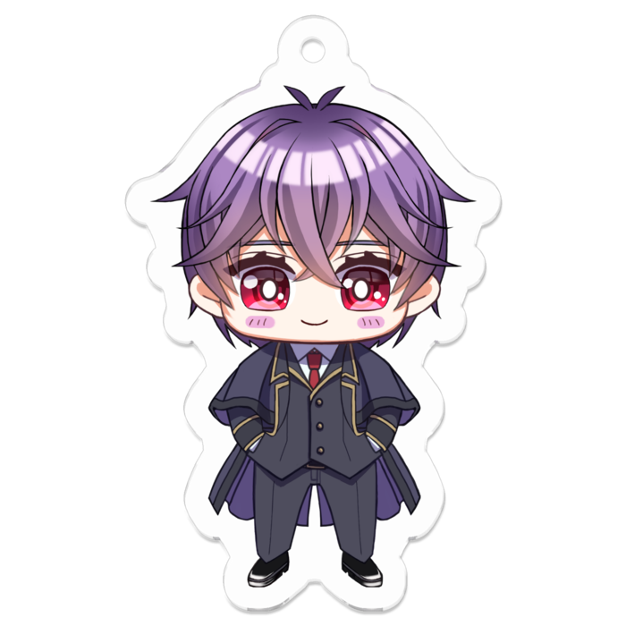 アクリルキーホルダー（コーティング） - 50 x 50 (mm)