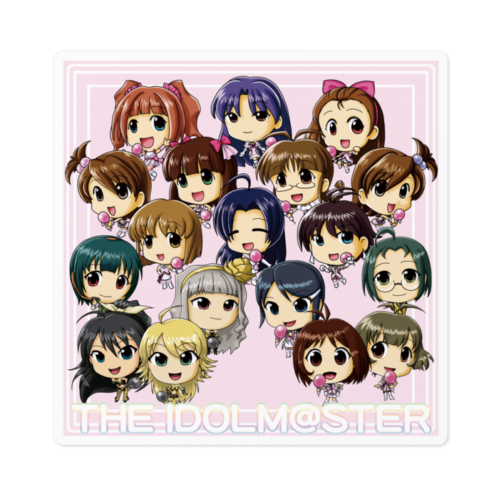 ステッカー - 100 x 100 (mm)