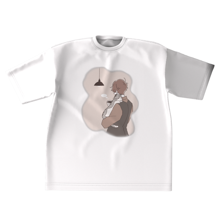 ビッグシルエットTシャツ - XL - 正面