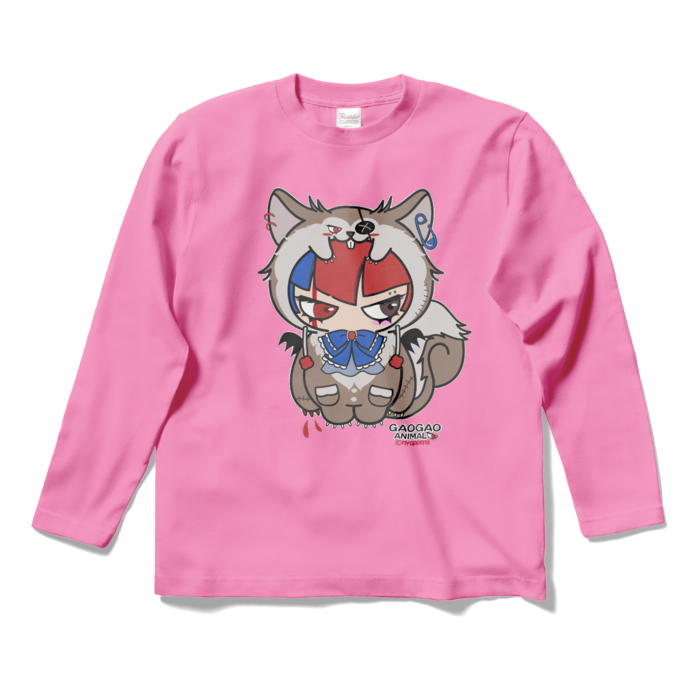 ロングスリーブTシャツ - S - ピンク