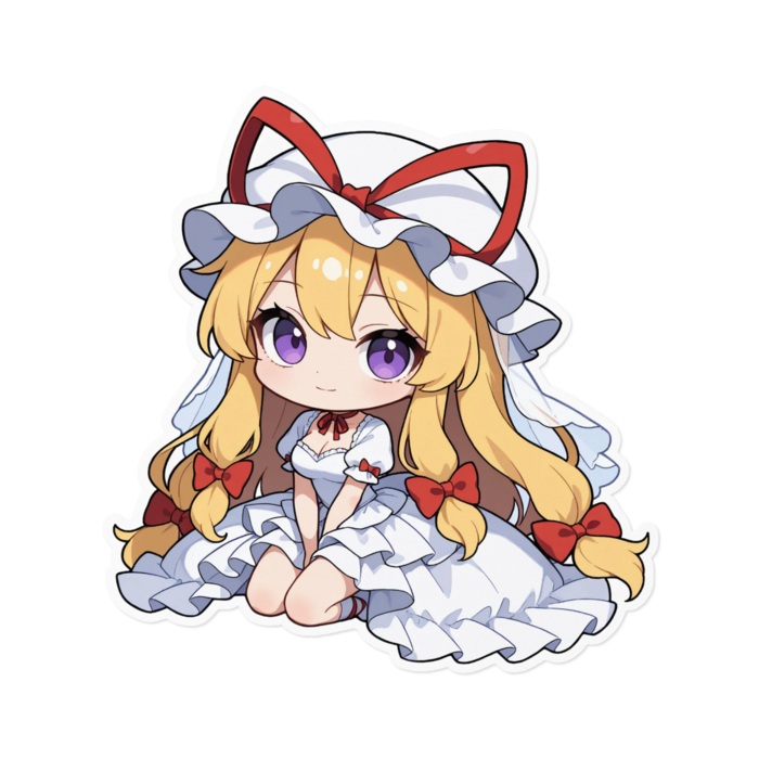 ステッカー - 160 x 160 (mm)(キャラのみ)