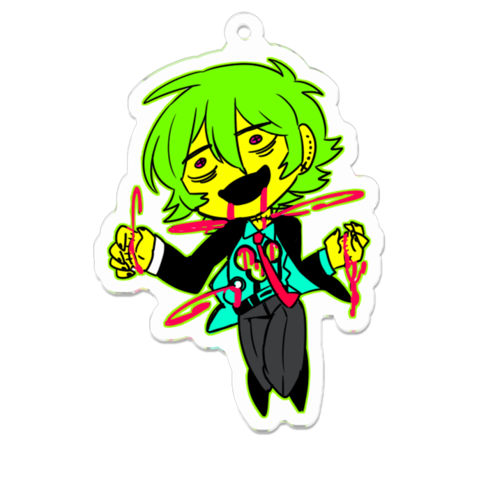 アクリルキーホルダー - 70 x 70 (mm)