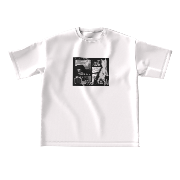 ビッグシルエットTシャツ - L - 正面