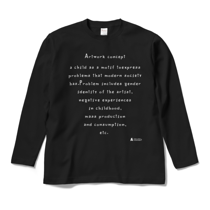 ロングスリーブTシャツ - M - ブラック