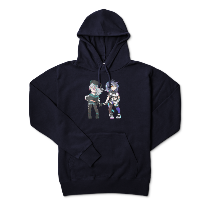 パーカー - L - ネイビー