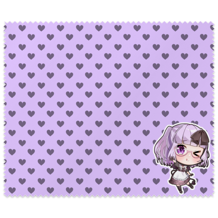 メガネ拭きA/むらさき