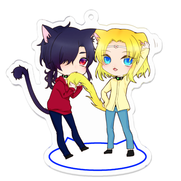 アクリルキーホルダー - 70 x 70 (mm)