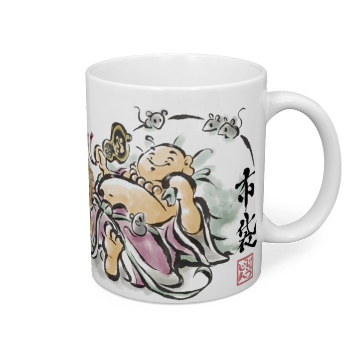 マグカップ - 直径 8 cm / 高さ 9.5 cm