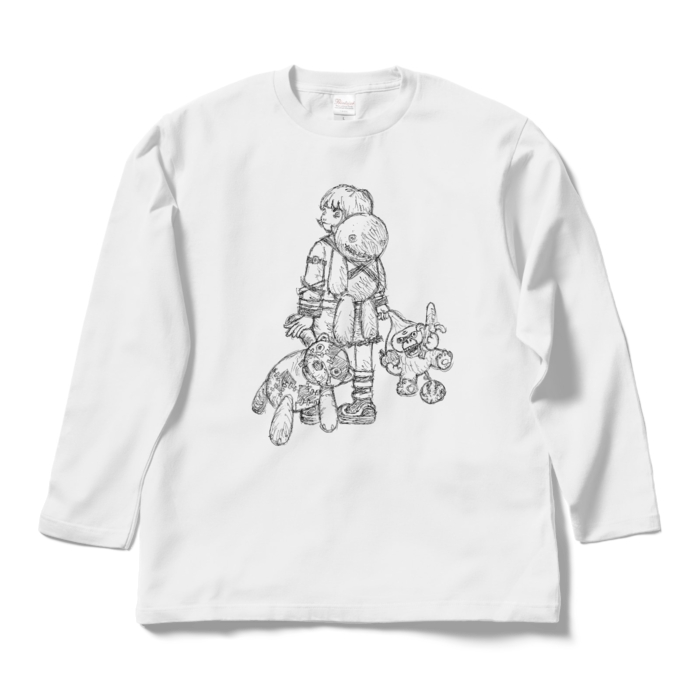 ロングスリーブTシャツ - L - ホワイト